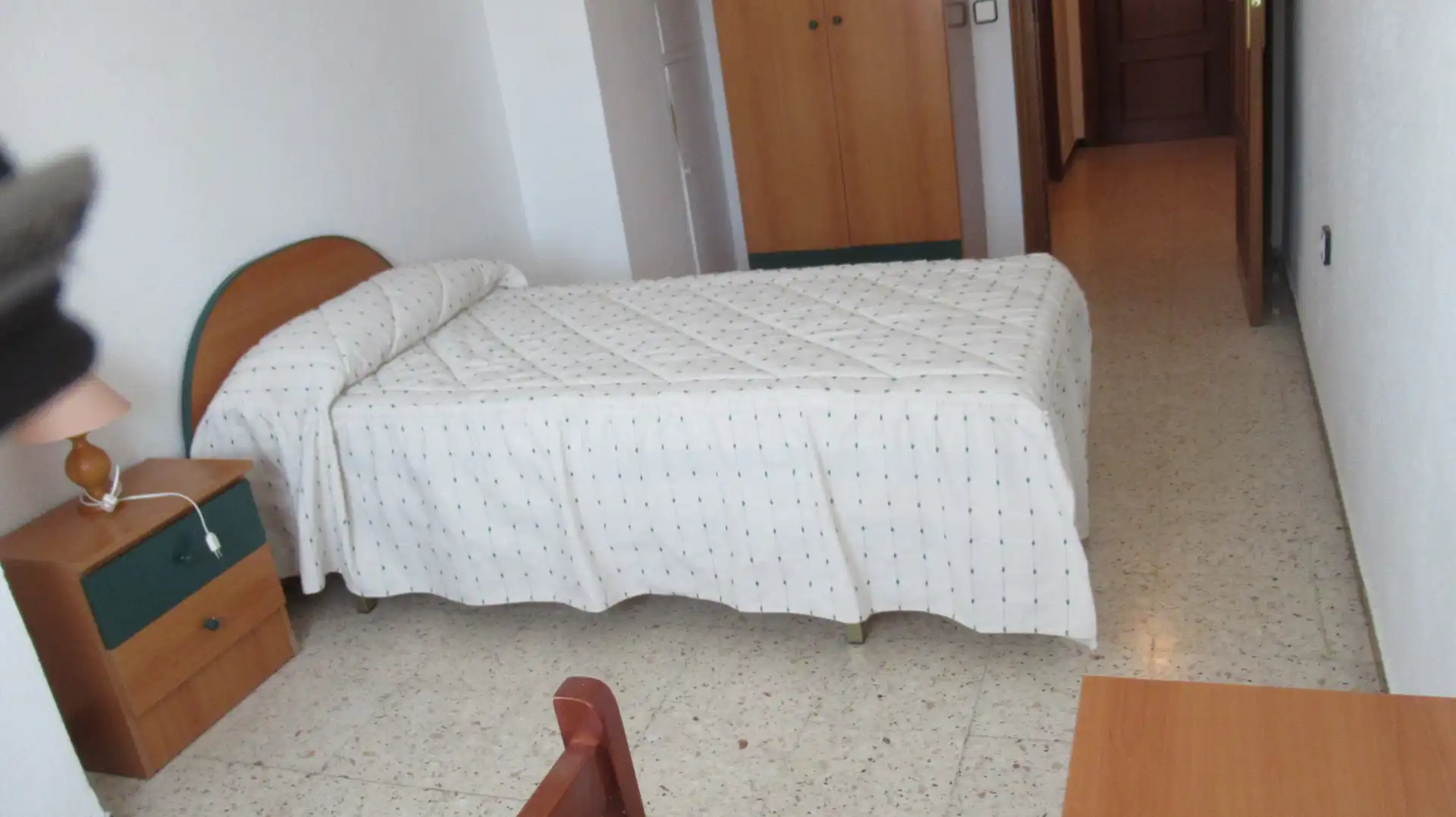 Bedroom of Flat for rent in Badajoz  with Furnished, Washing machine and Microwave