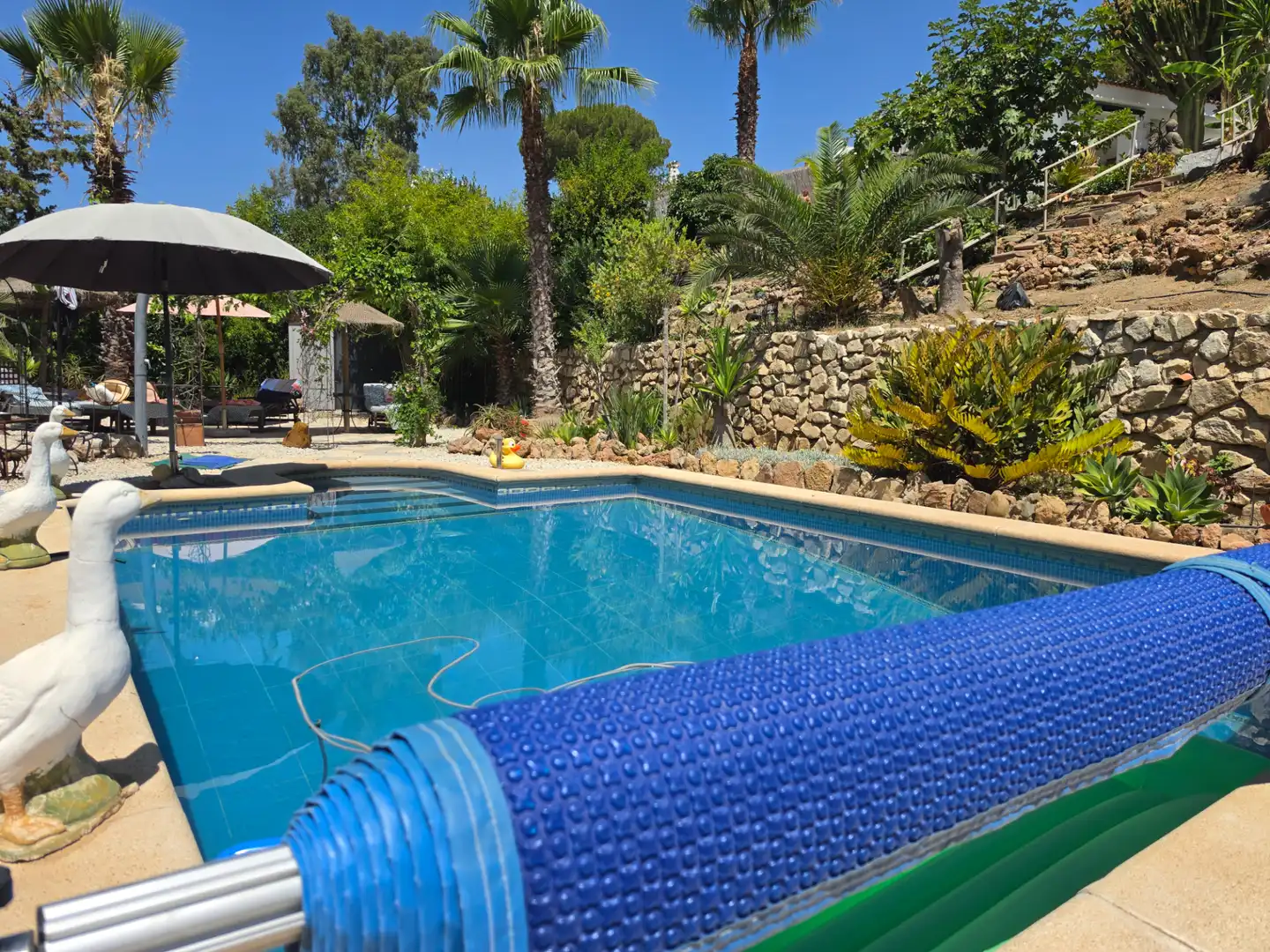 Piscina de Casa o chalet en venta en Alhaurín de la Torre con Aire acondicionado, Calefacción y Jardín privado