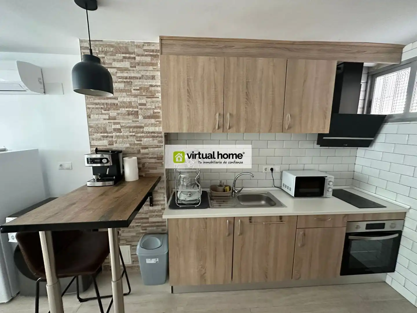 Cocina de Apartamento en venta en Benidorm con Aire acondicionado y Piscina comunitaria