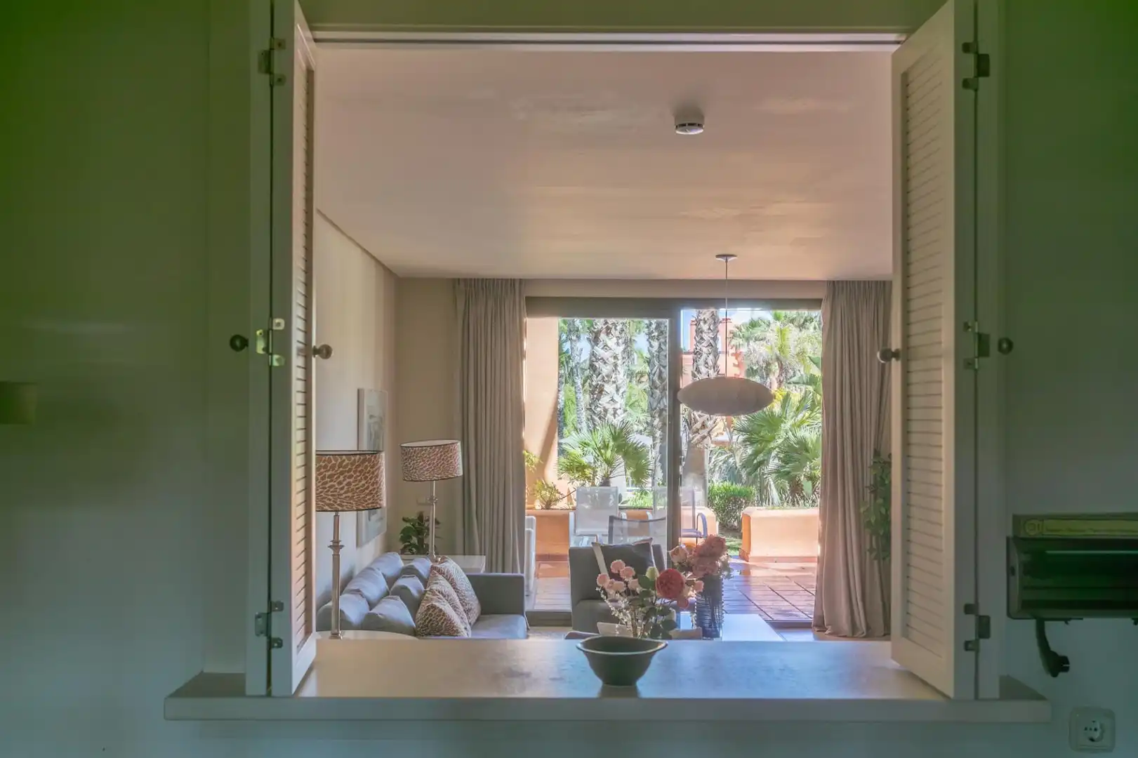 Terraza de Apartamento en venta en Chiclana de la Frontera con Jardín privado y Piscina comunitaria