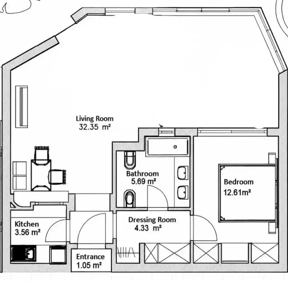 Apartamento en venta en Estepona con Aire acondicionado y Piscina