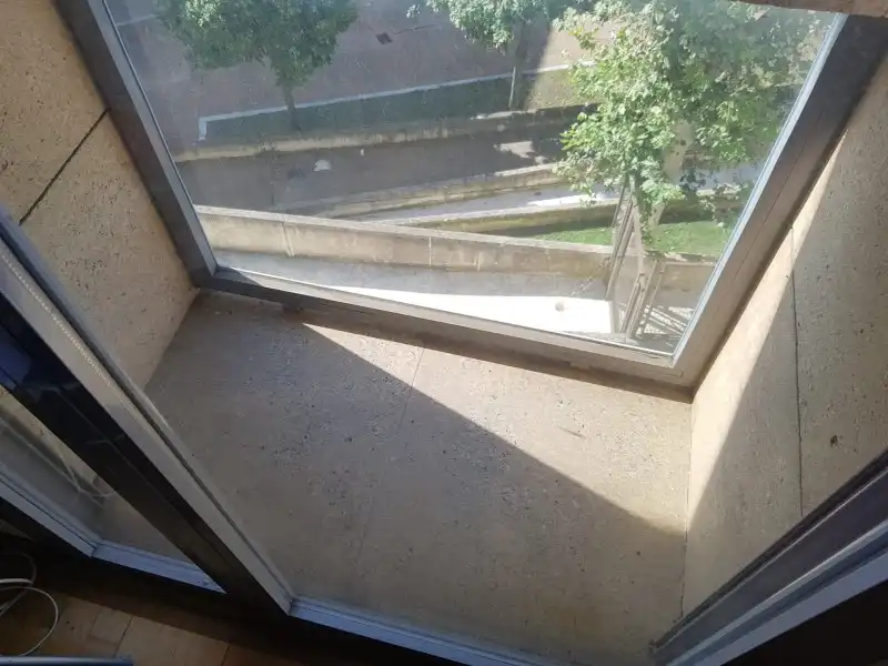 Terrasse von Wohnung zum Verkauf in Plasencia mit Klimaanlage, Heizung und Privatgarten