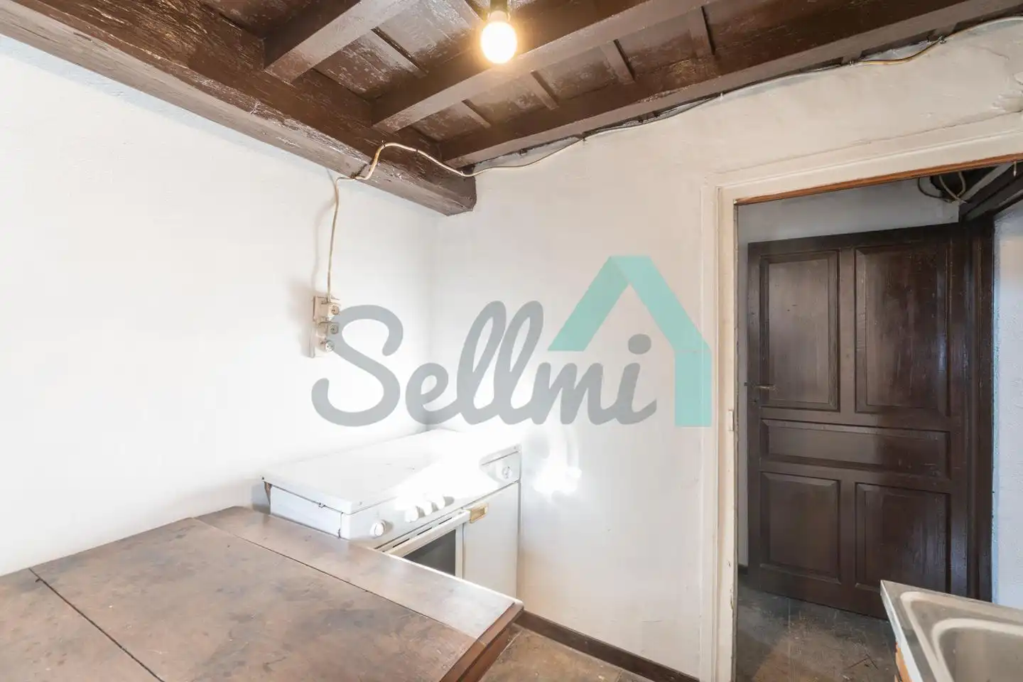 Cocina de Casa adosada en venta en Quirós con Parquet y Trastero