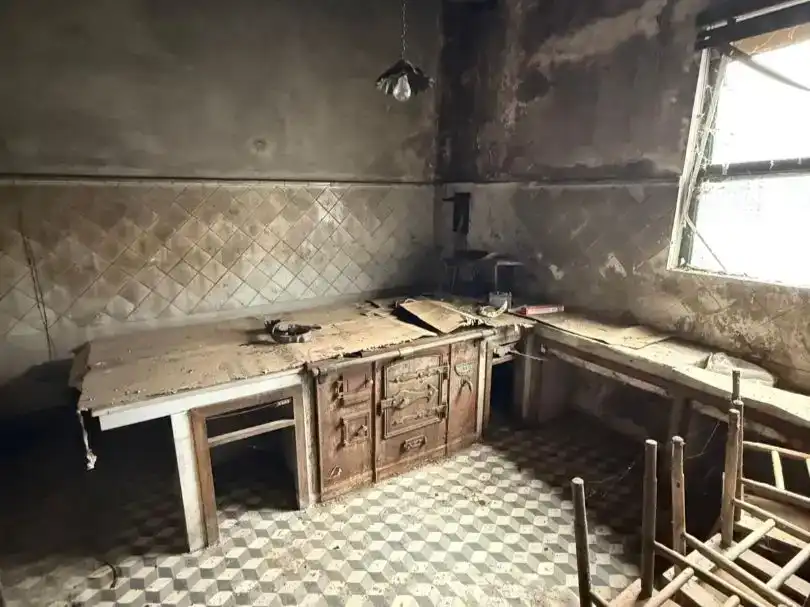 Kitchen of Flat for sale in Antas de Ulla  with Private garden, Storage room and Balcony