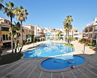 Exterior view of Flat for sale in Mazarrón  with Private garden, Terrace and Community pool