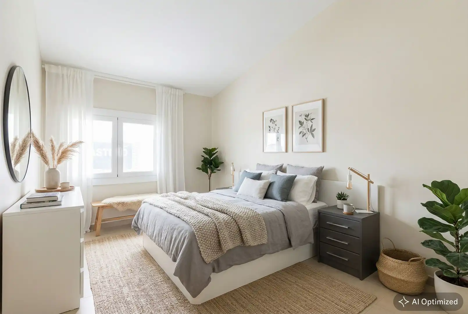 Bedroom of Houses for sale in Barcelona  with Air Conditioner, Heating and Terrace