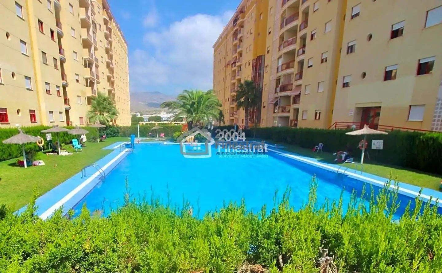 Außenansicht von Wohnungen zum Verkauf in Villajoyosa / La Vila Joiosa mit Klimaanlage, Terrasse und Möbliert
