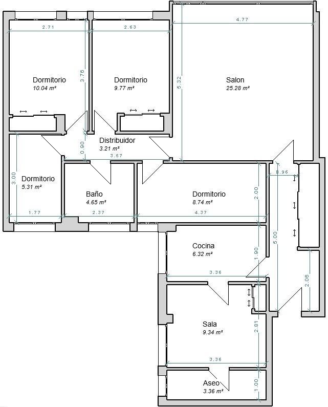 Pis en venda en  Cádiz Capital