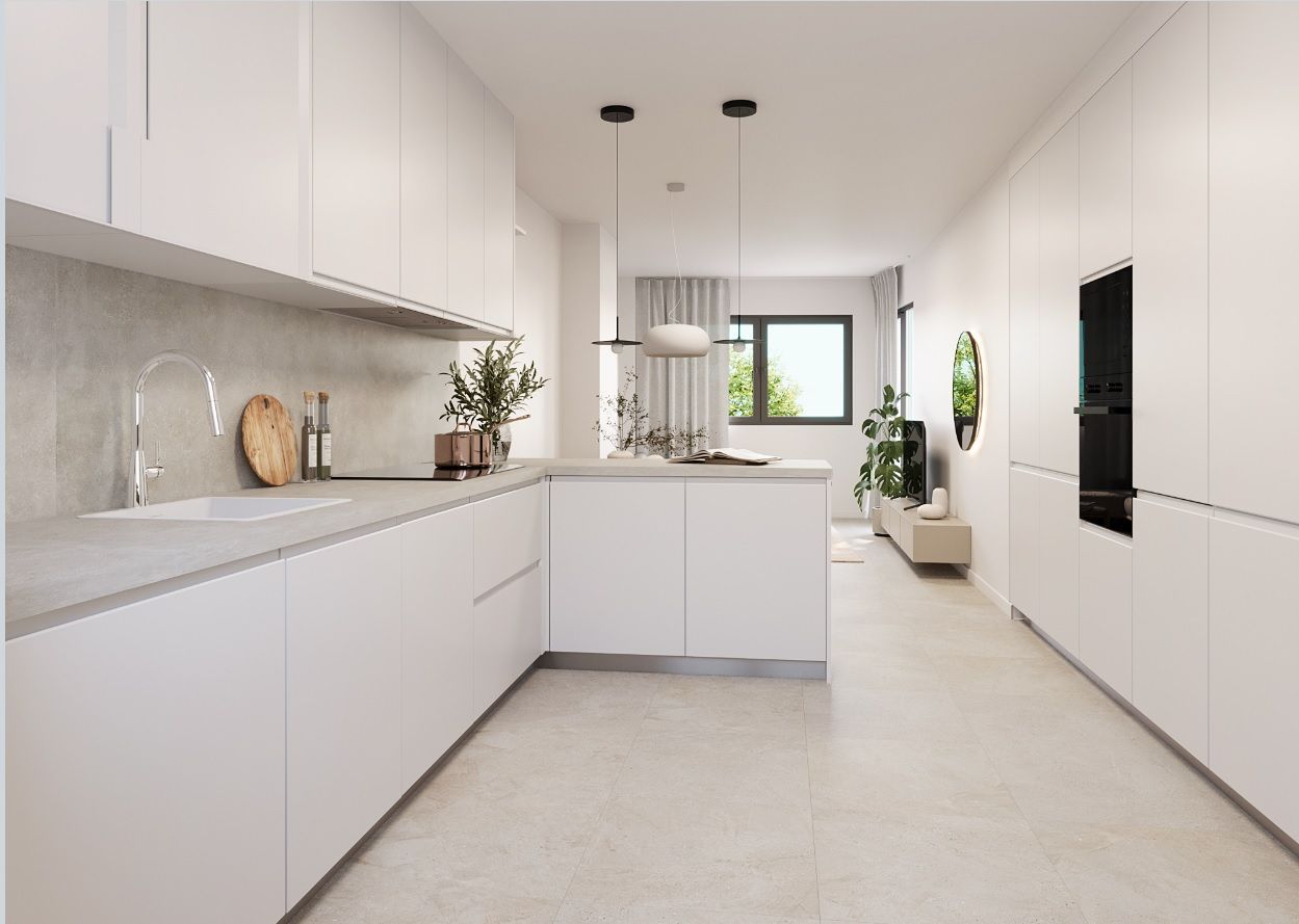 Kitchen of Flat for sale in  Huelva Capital  with Air Conditioner, Heating and Storage room