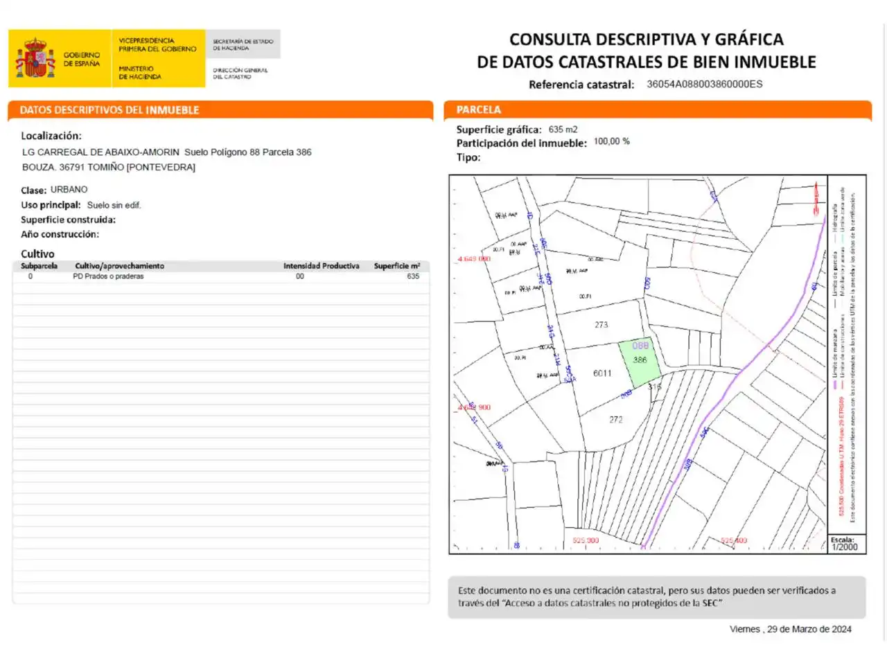 Terreno rustico in vendita a Calle Carregal De Abaixo 5, imagen 22