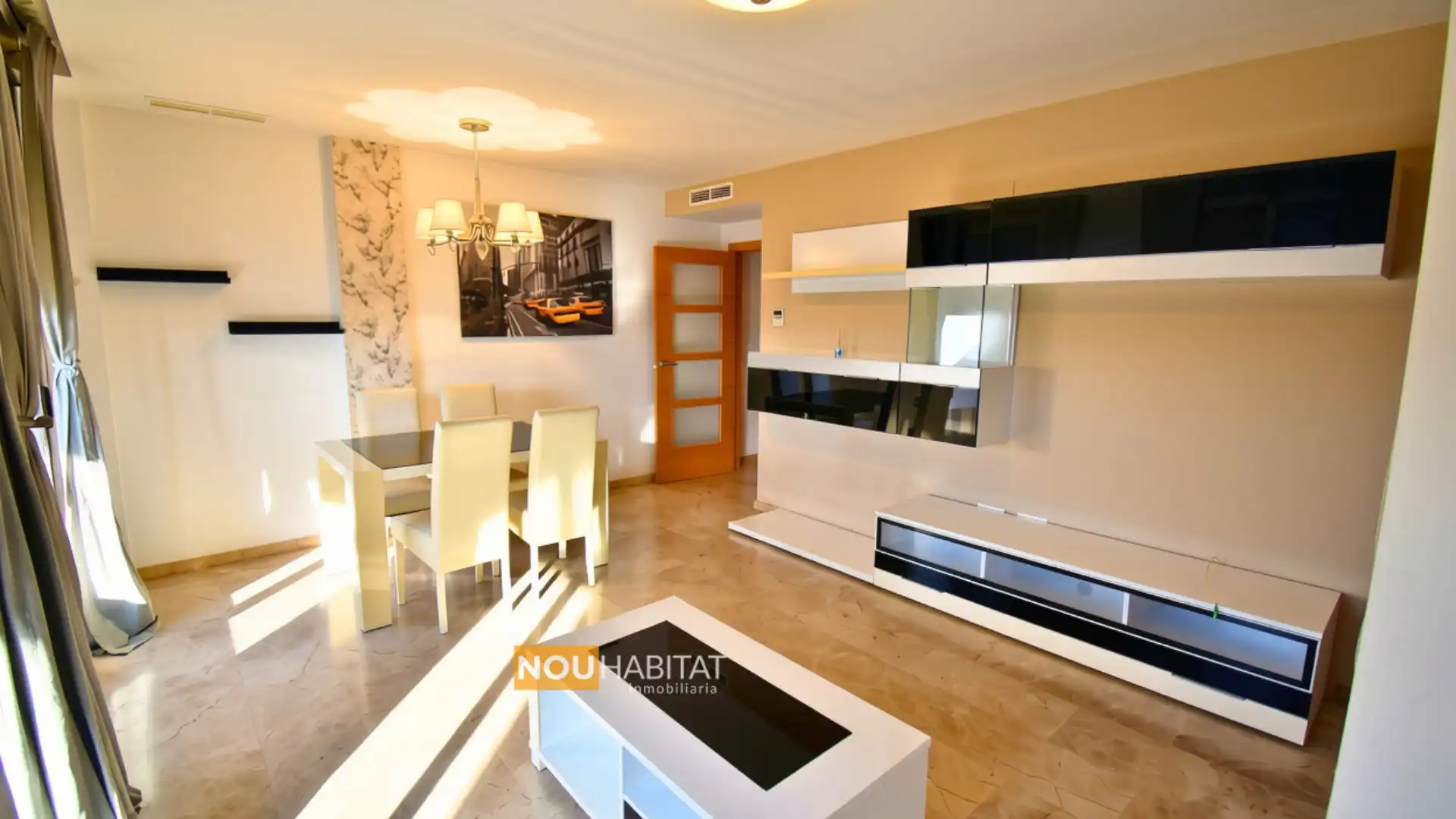 Sala de estar de Ático en venta en Montserrat con Aire acondicionado, Terraza y Trastero