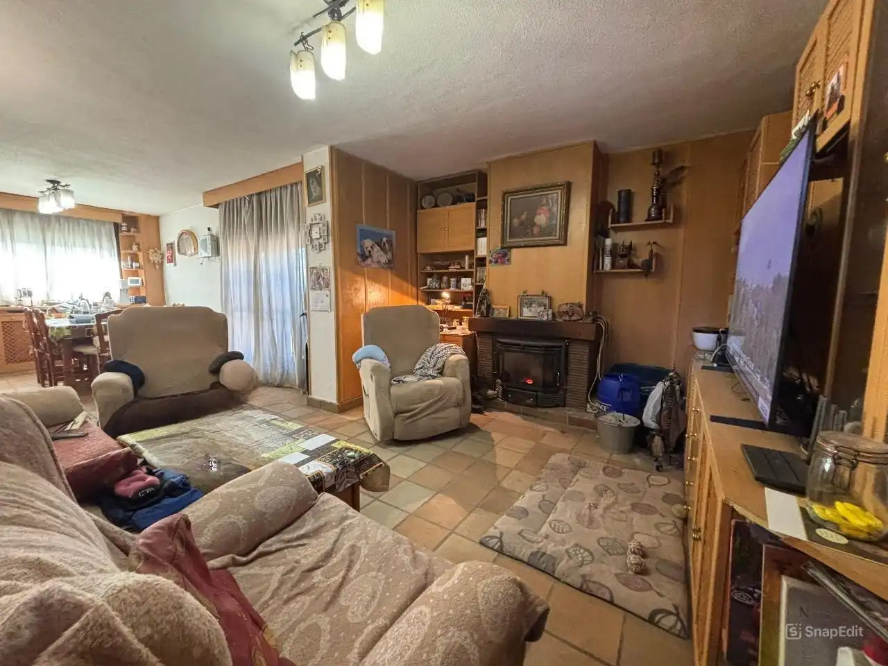 Sala d'estar de Casa adosada en venda en Rivas-Vaciamadrid amb Calefacció, Jardí privat i Parquet