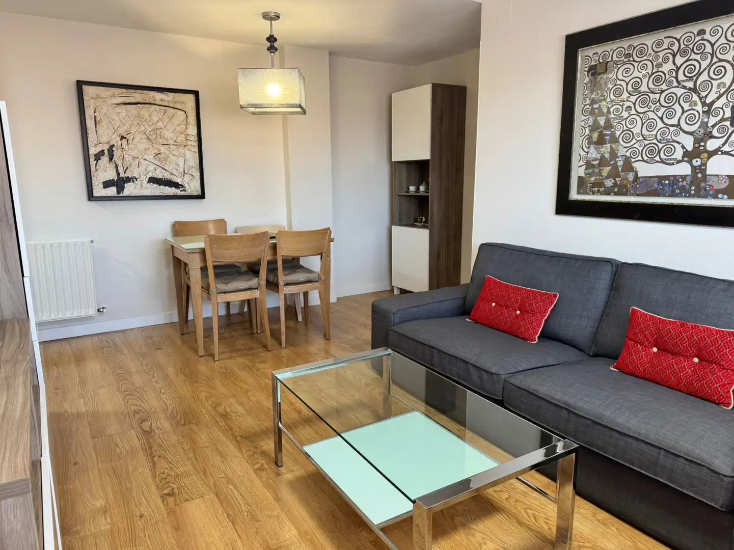 Living room of Flat for rent in Alcalá de Henares  with Heating, Private garden and Terrace