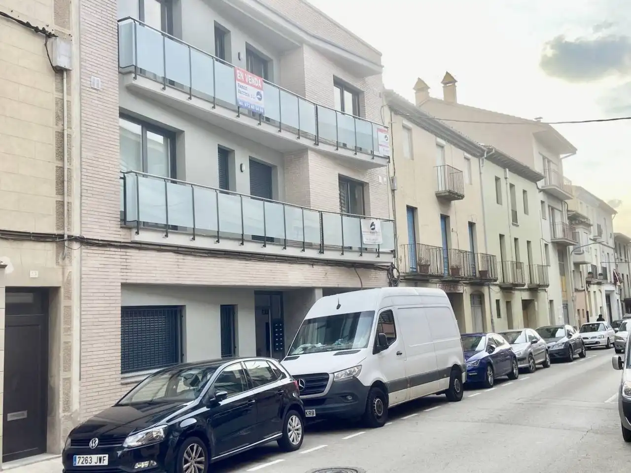 Exterior view of Flat for sale in Olot  with Heating, Storage room and Alarm