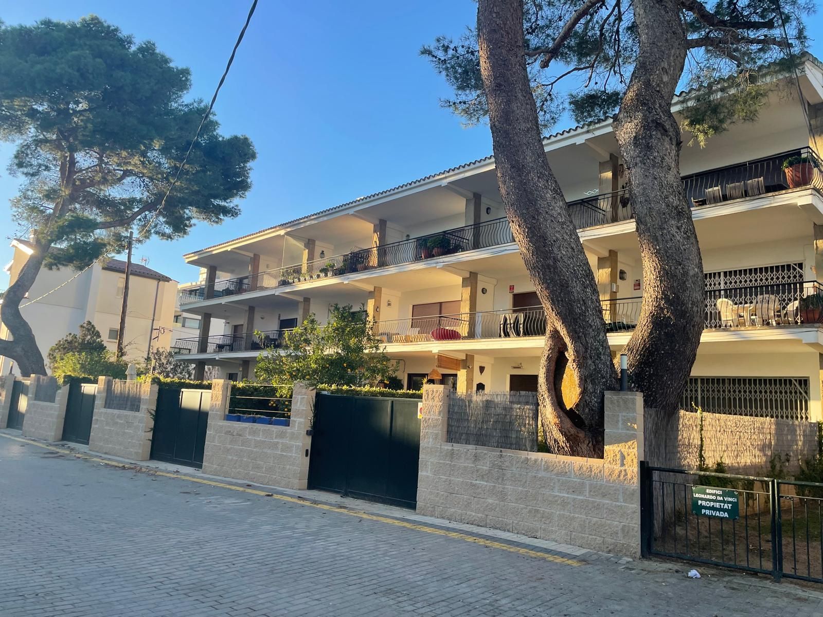 Vista exterior de Pis de lloguer en Calonge i Sant Antoni amb Terrassa, Moblat i Forn