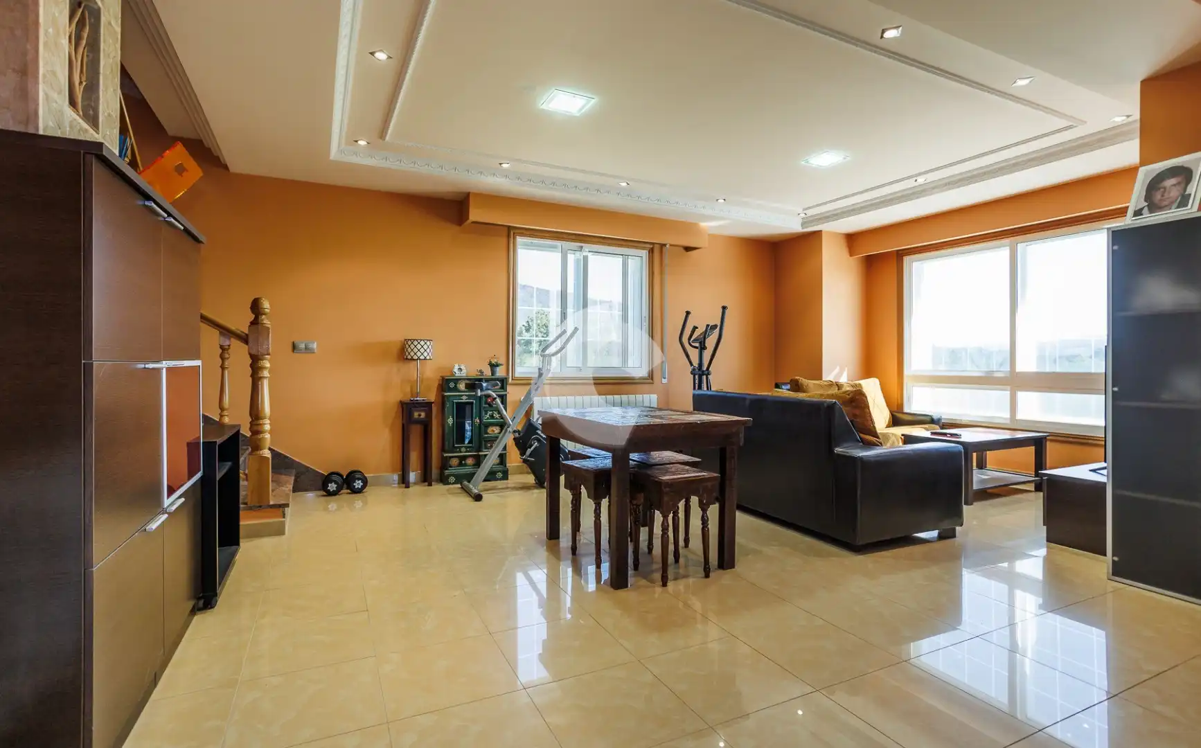 Wohnzimmer von Haus oder Chalet zum Verkauf in O Carballiño   mit Privatgarten