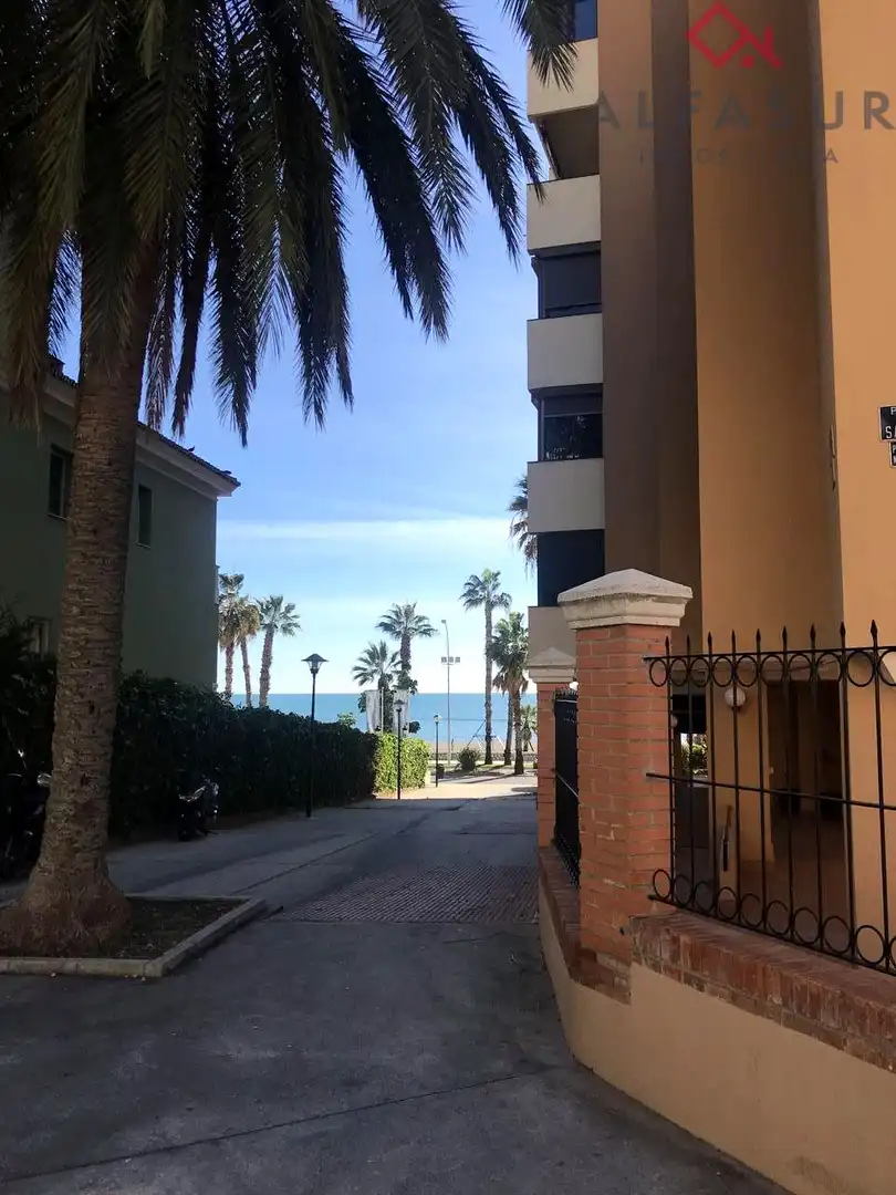 Vista exterior de Piso de alquiler en Málaga con Aire acondicionado y Parquet