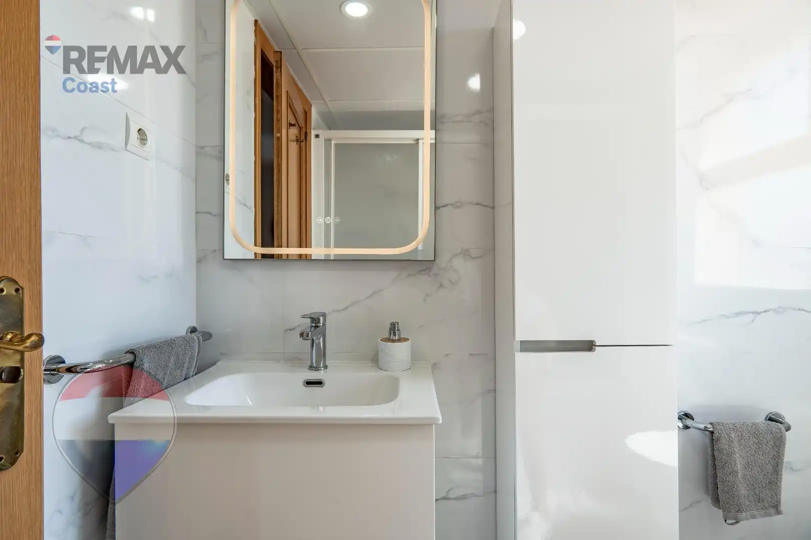 Baño de Ático en venta en Málaga con Aire acondicionado y Terraza