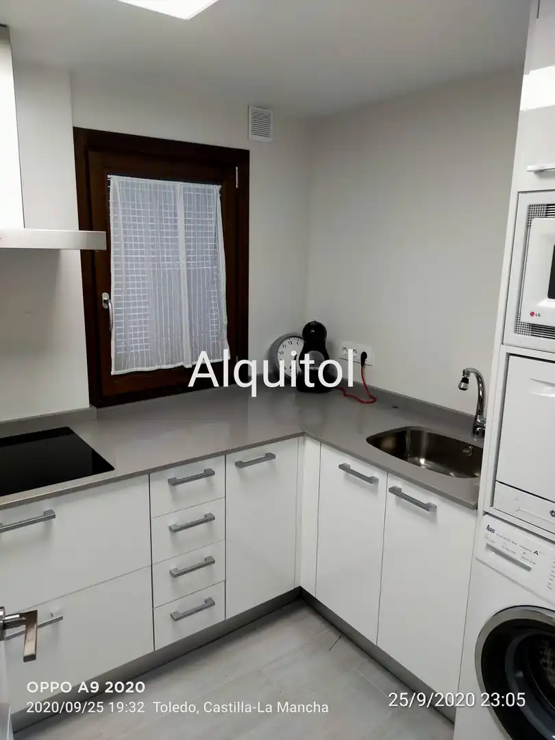 Kitchen of Flat for rent in Toledo  with Air Conditioner, Heating and Terrace