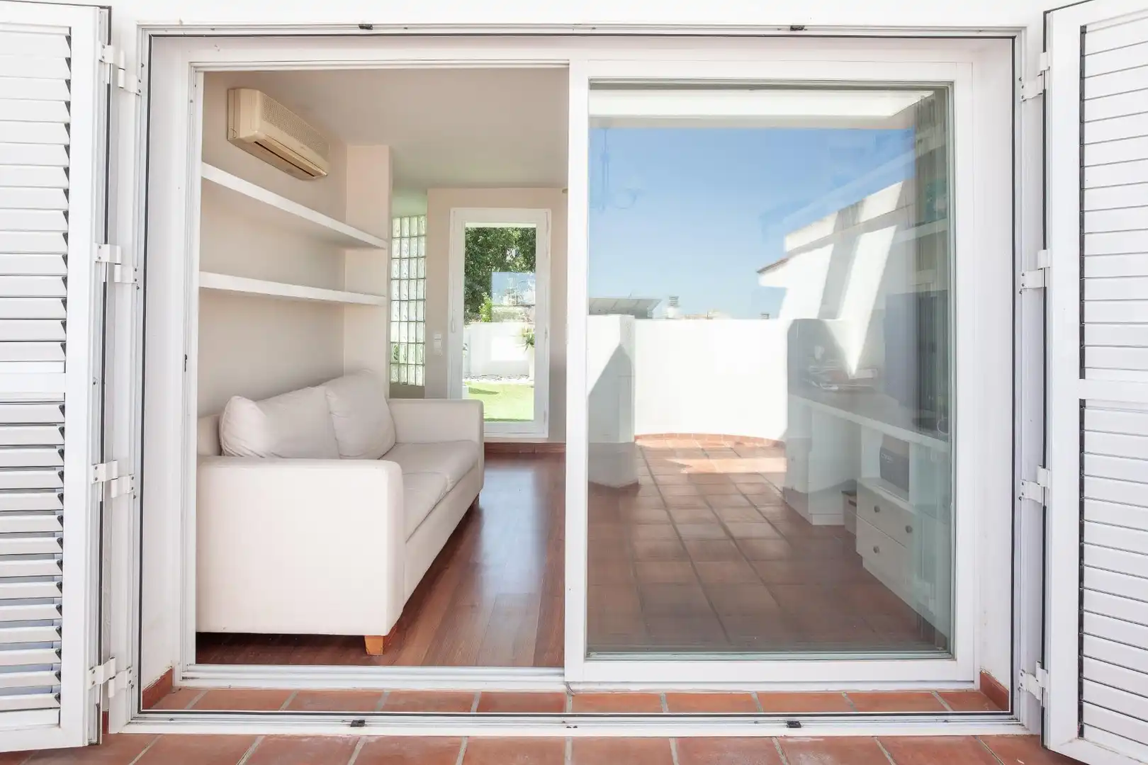 Balcony of Detached homes for sale in  Palma de Mallorca  with Air Conditioner, Heating and Private garden
