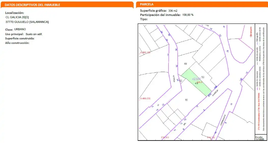 Terreny residencial en venda a Calle Galicia 20A, imagen 4
