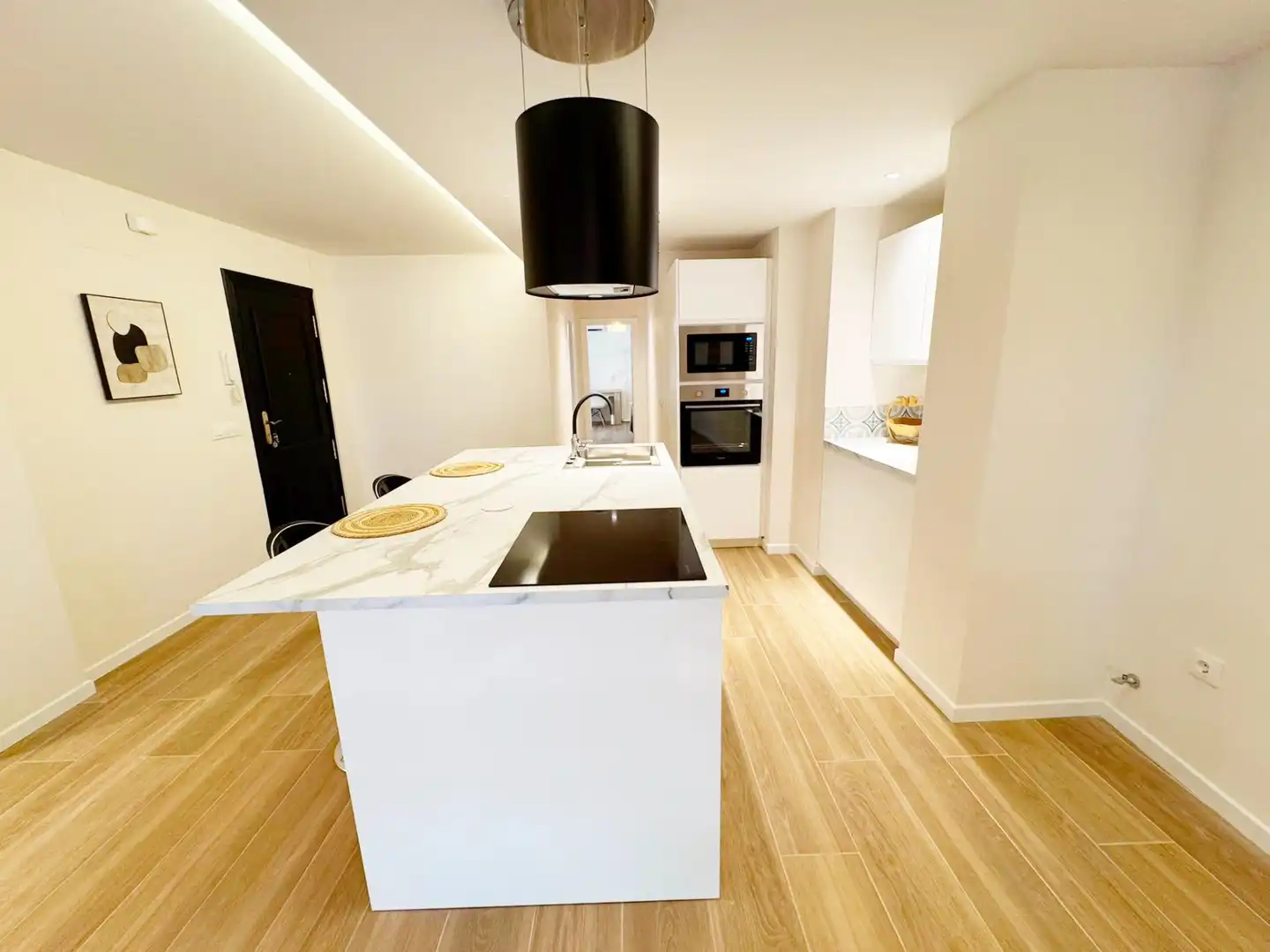 Kitchen of Flat for sale in Dénia  with Air Conditioner, Heating and Furnished