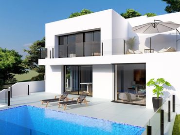 Chalet con piscina en venta en Residencial Las Palmeras