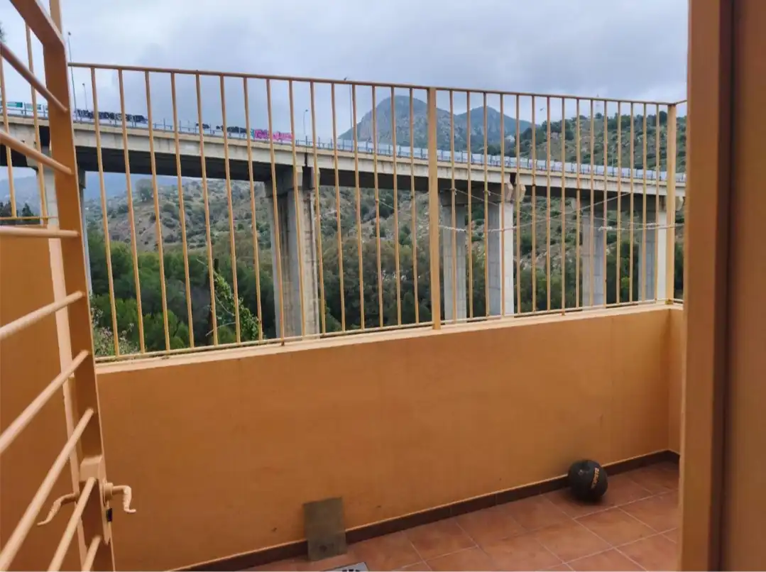 Balcony of Houses for rent in Málaga  with Air Conditioner, Heating and Parquet flooring