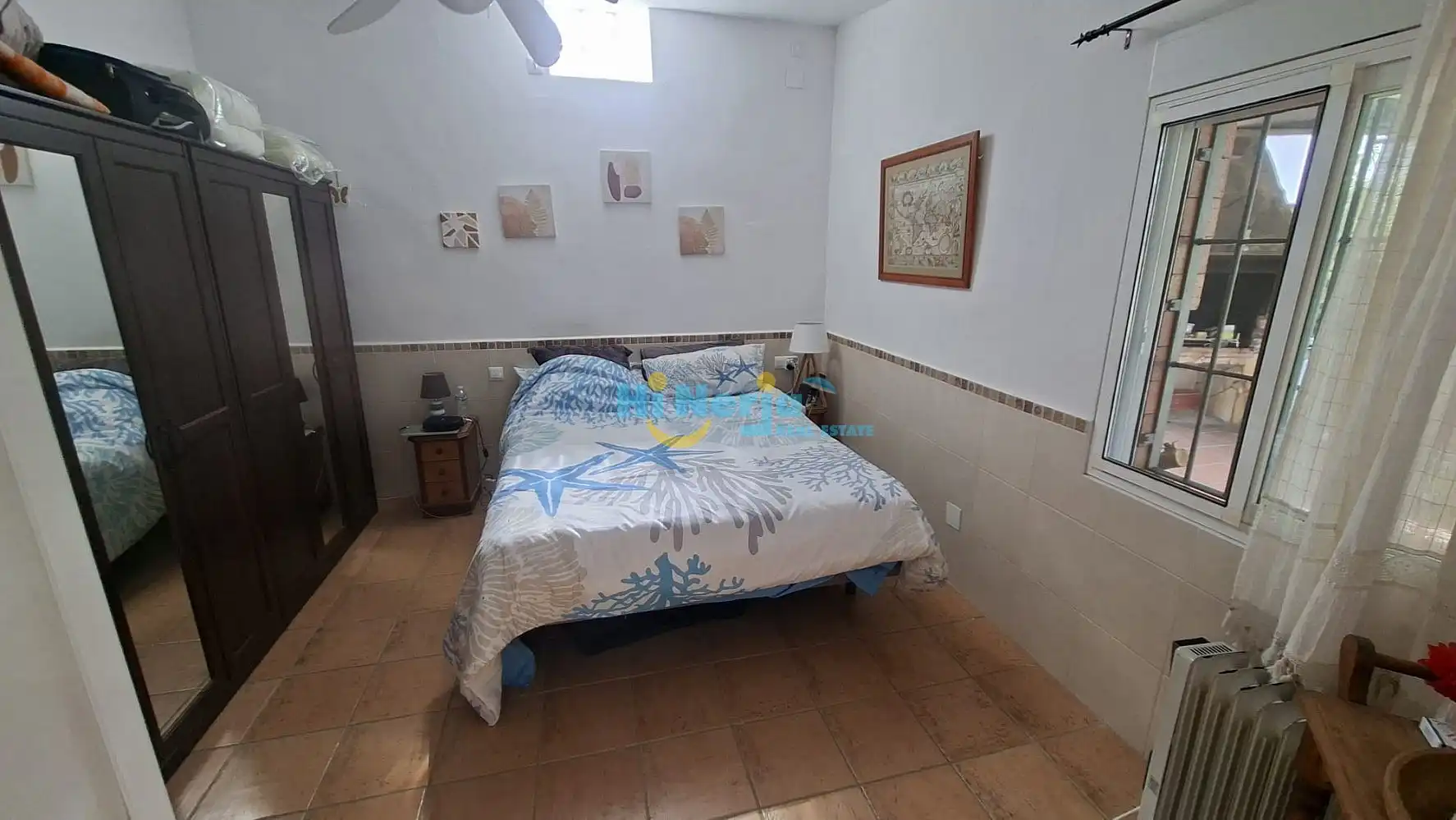 Bedroom of Houses for rent in Nerja  with Air Conditioner, Heating and Terrace