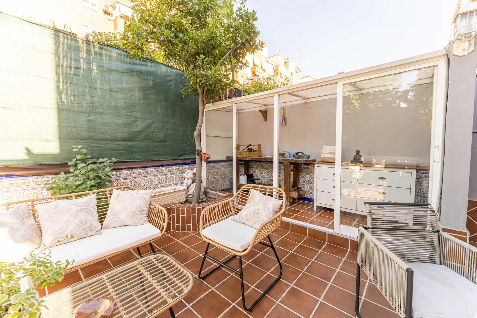 Terrasse von Maisonette zum Verkauf in Fuenlabrada mit Klimaanlage, Heizung und Terrasse