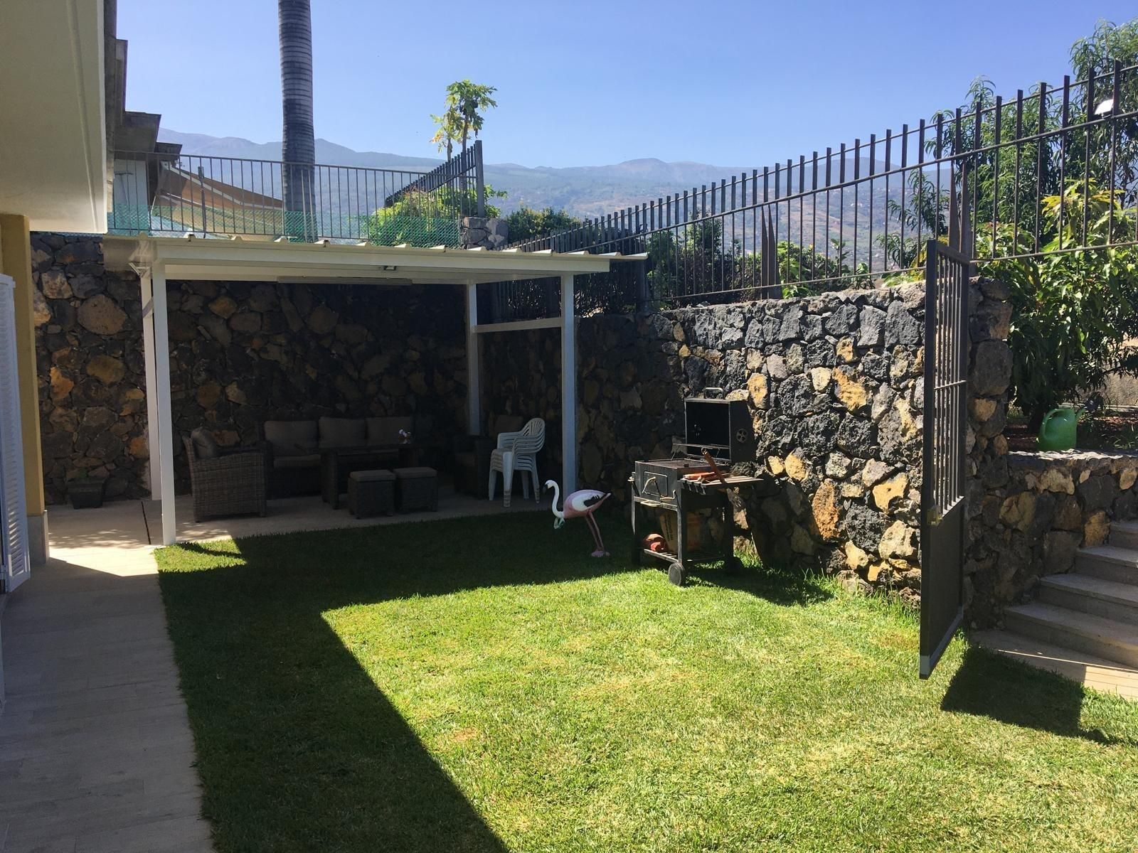 Jardín de Casa o chalet de alquiler en La Orotava con Piscina y Amueblado
