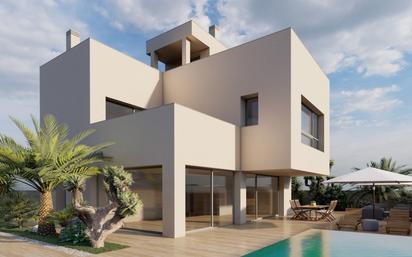 Exterior view of House or chalet for sale in Pilar de la Horadada  with Air Conditioner, Heating and Swimming Pool