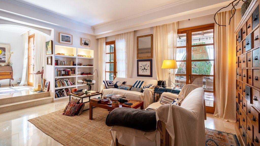 Living room of House or chalet for sale in  Palma de Mallorca  with Air Conditioner, Heating and Terrace