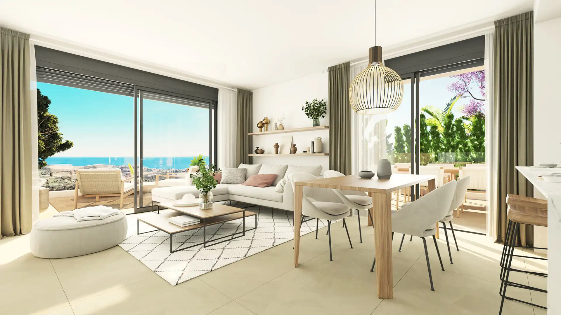 Apartament amb piscina en venda a El Faro de Calaburra - Chaparral, imagen 4