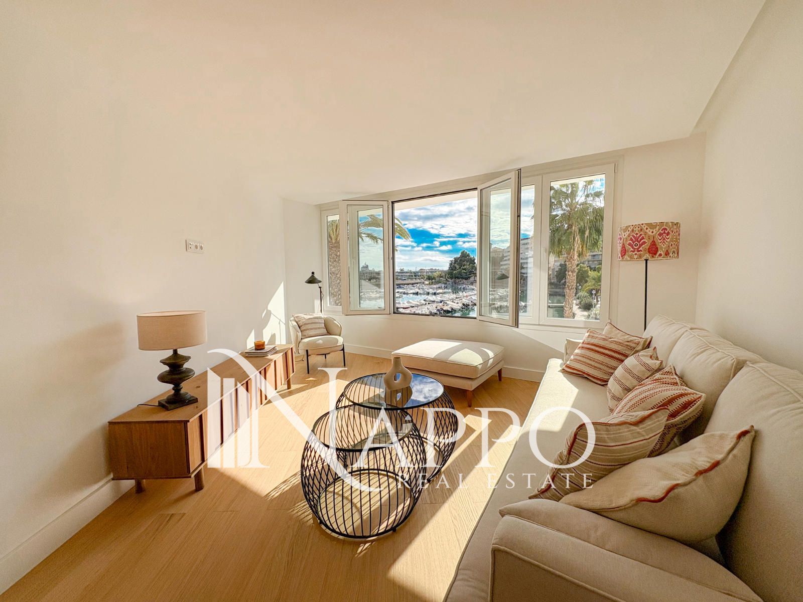 Living room of Flat for sale in  Palma de Mallorca  with Air Conditioner, Heating and Furnished