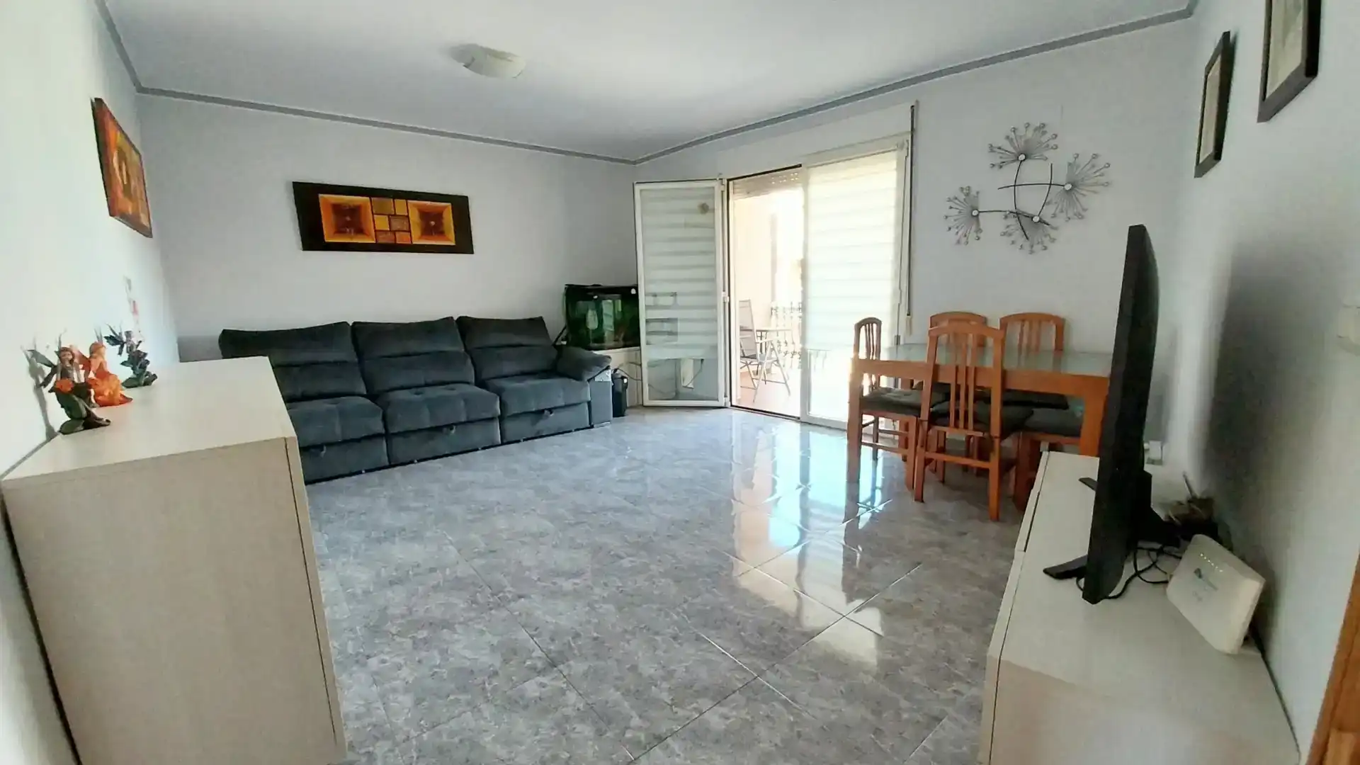 Sala de estar de Piso en venta en Carcaixent con Aire acondicionado y Trastero