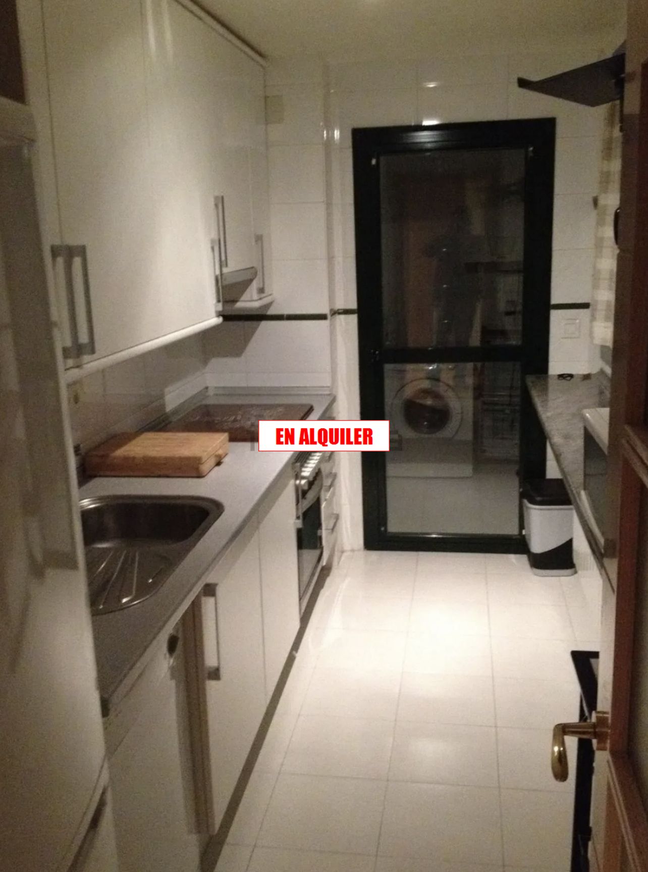Kitchen of Flat to rent in Ciudad Real Capital  with Air Conditioner, Storage room and Swimming Pool