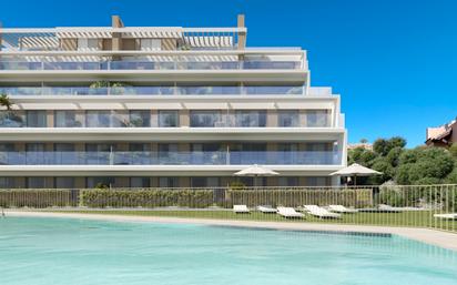 Exterior view of Flat for sale in Estepona  with Air Conditioner, Heating and Parquet flooring