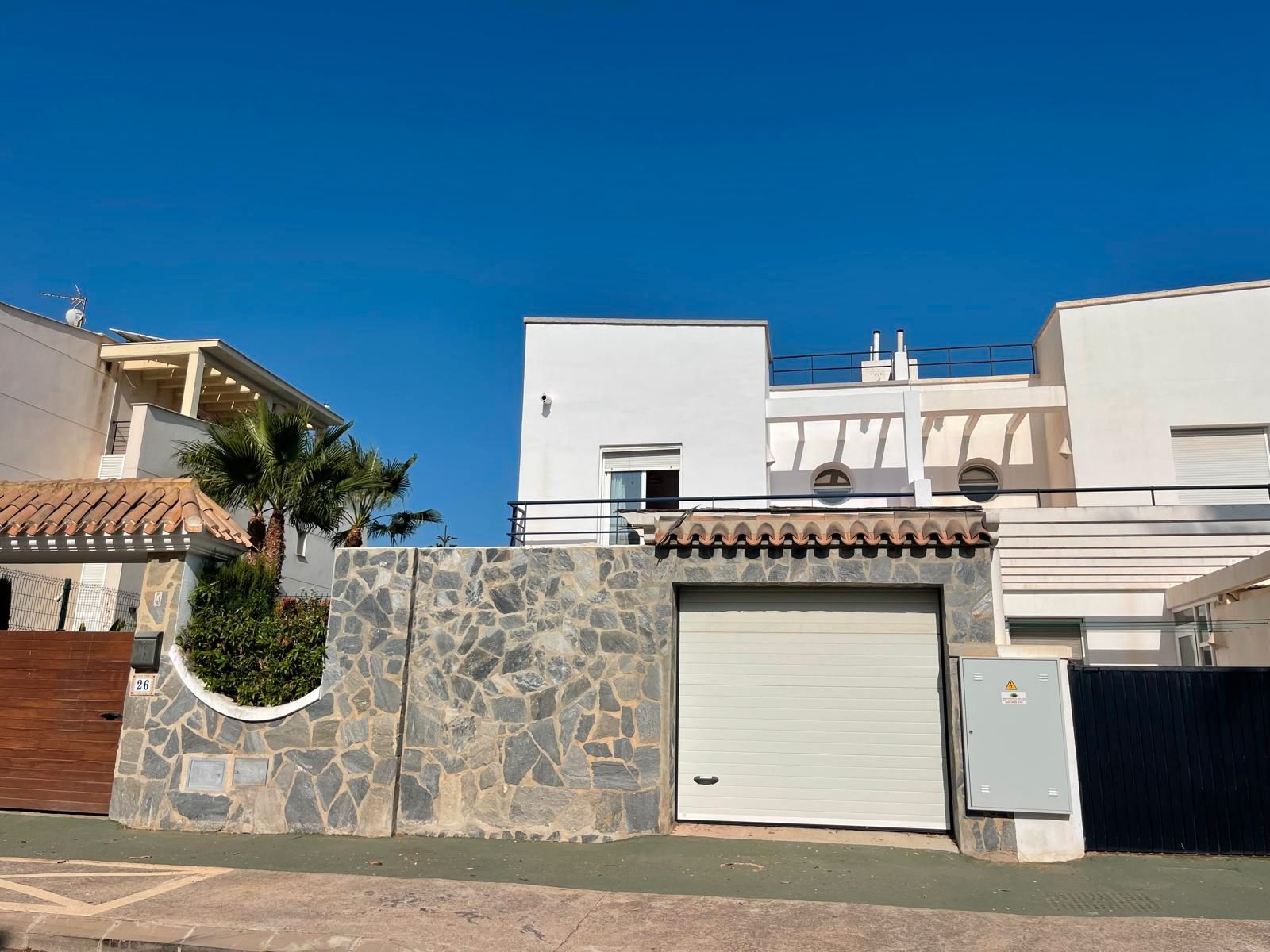 Exterior view of House or chalet for sale in Vera  with Private garden