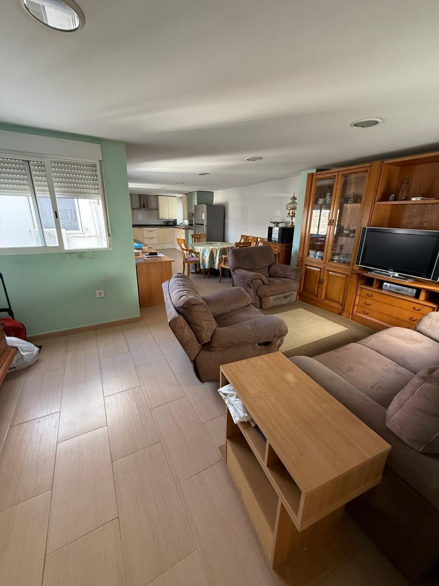 Living room of Flat for sale in  Murcia Capital  with Heating, Terrace and Balcony