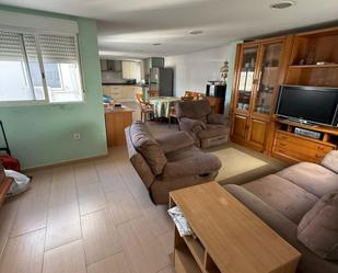 Living room of Flat for sale in  Murcia Capital  with Heating, Terrace and Balcony