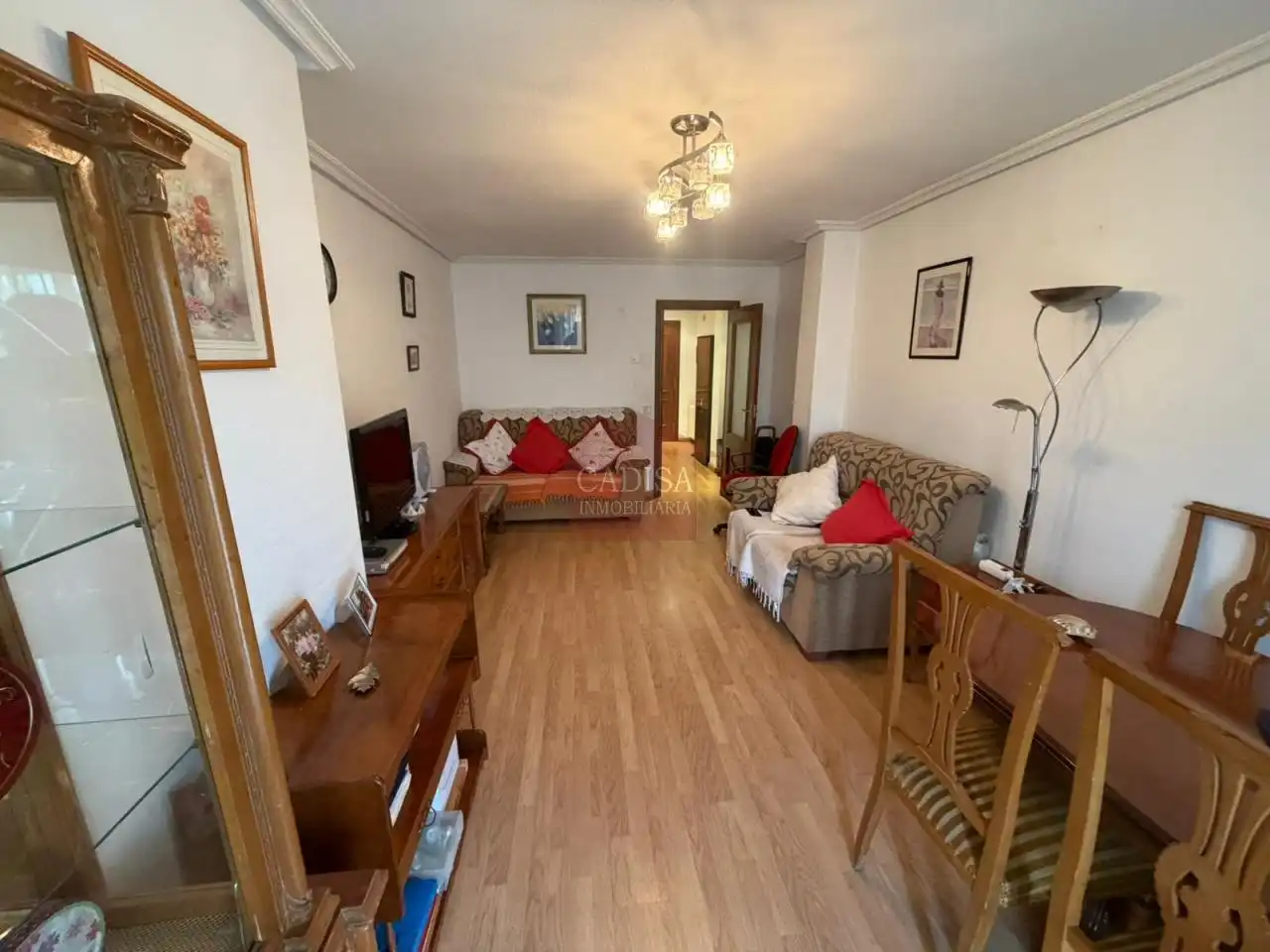 Living room of Flat for rent in Salamanca  with Heating, Terrace and Furnished