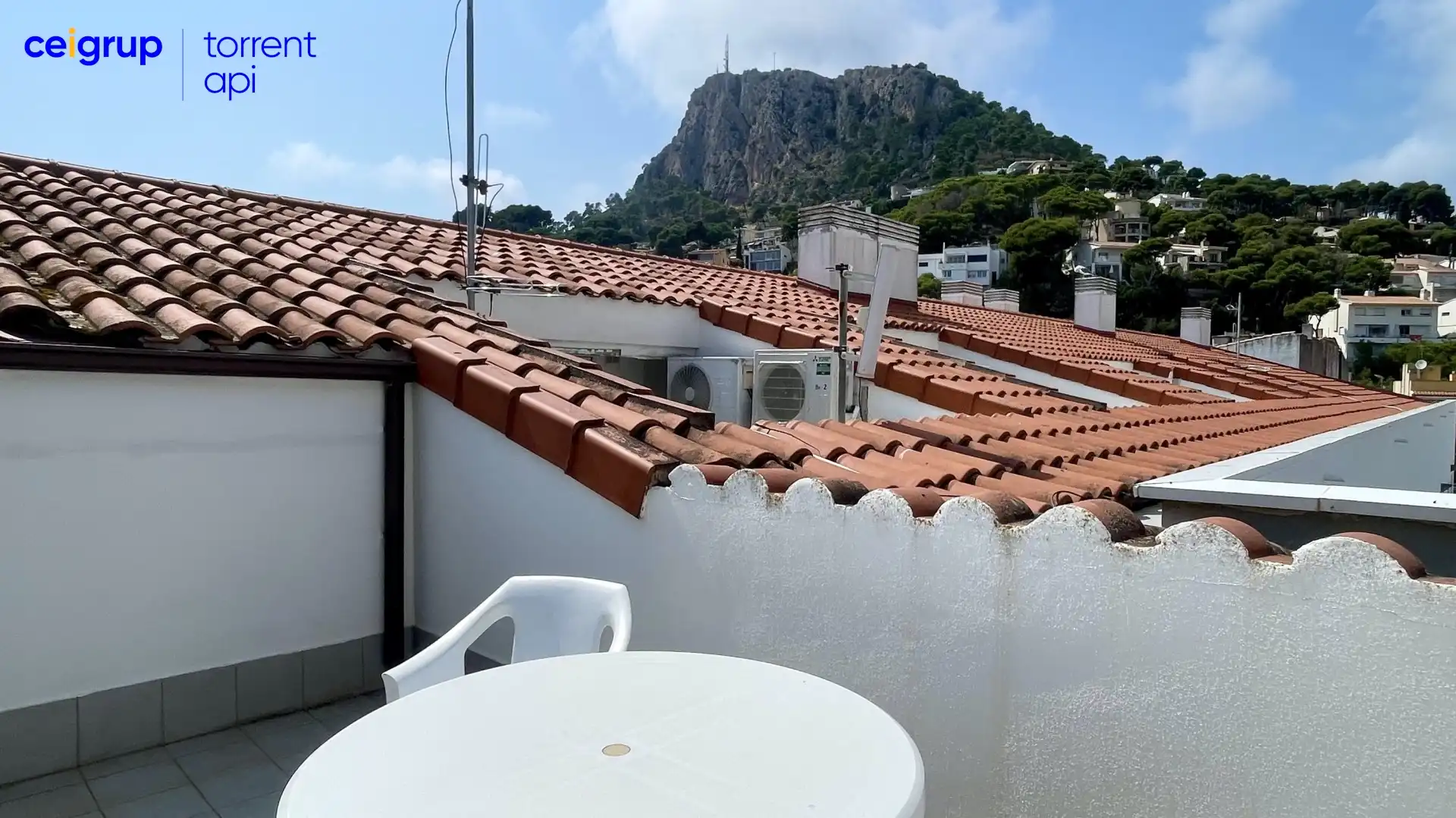 Terrace of Duplexes for sale in L'Estartit  with Air Conditioner, Terrace and Swimming Pool