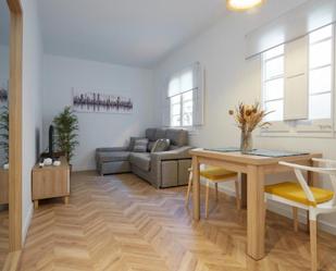 Sala d'estar de Apartament de lloguer en  Barcelona Capital amb Aire condicionat