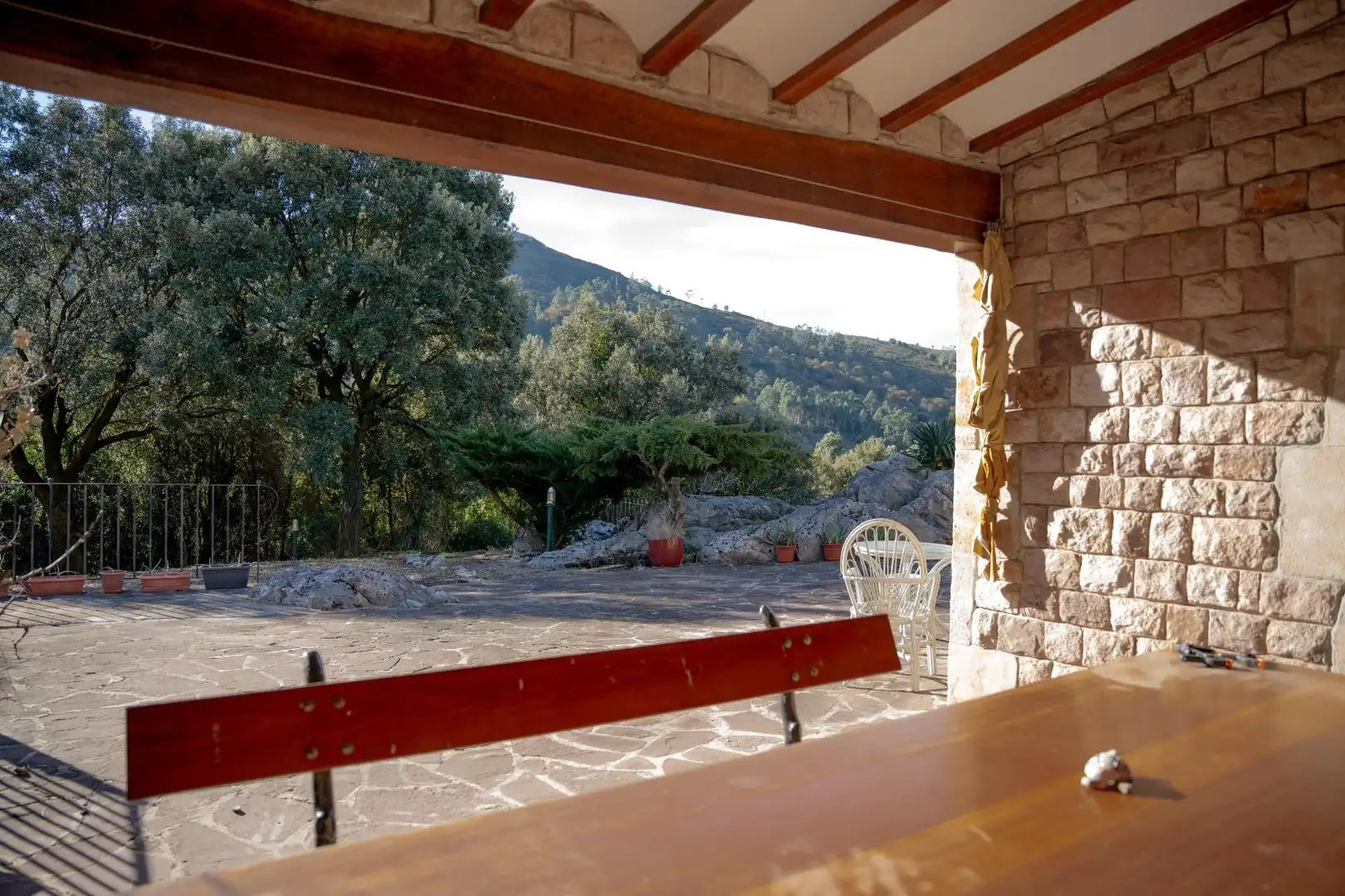 Terrassa de Casa o xalet en venda en Villaescusa (Cantabria) amb Calefacció, Jardí privat i Terrassa