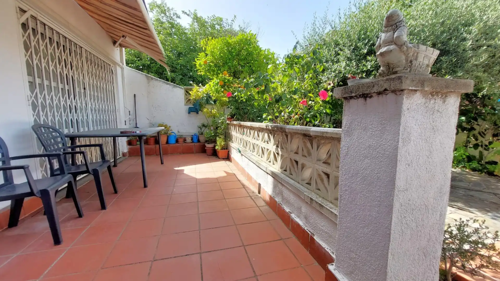 Terrassa de Casa adosada en venda en Viladecavalls amb Aire condicionat, Calefacció i Jardí privat
