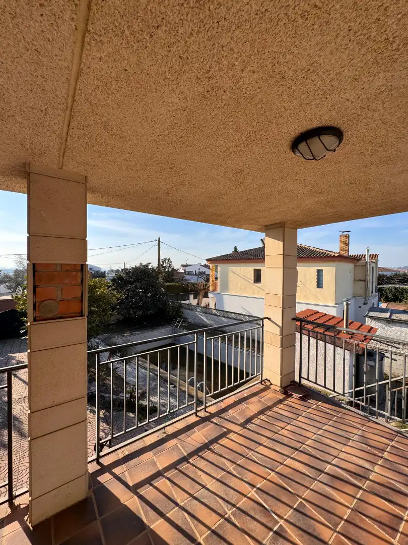 Balcony of Houses for sale in Rosselló  with Private garden, Terrace and Swimming Pool