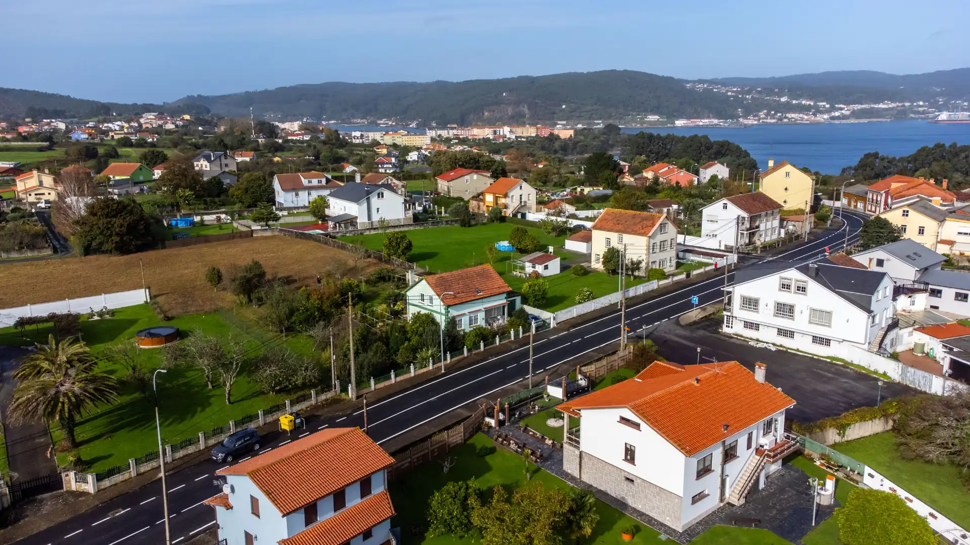 Vista exterior de Casa o chalet en venta en Mugardos con Calefacción, Jardín privado y Terraza