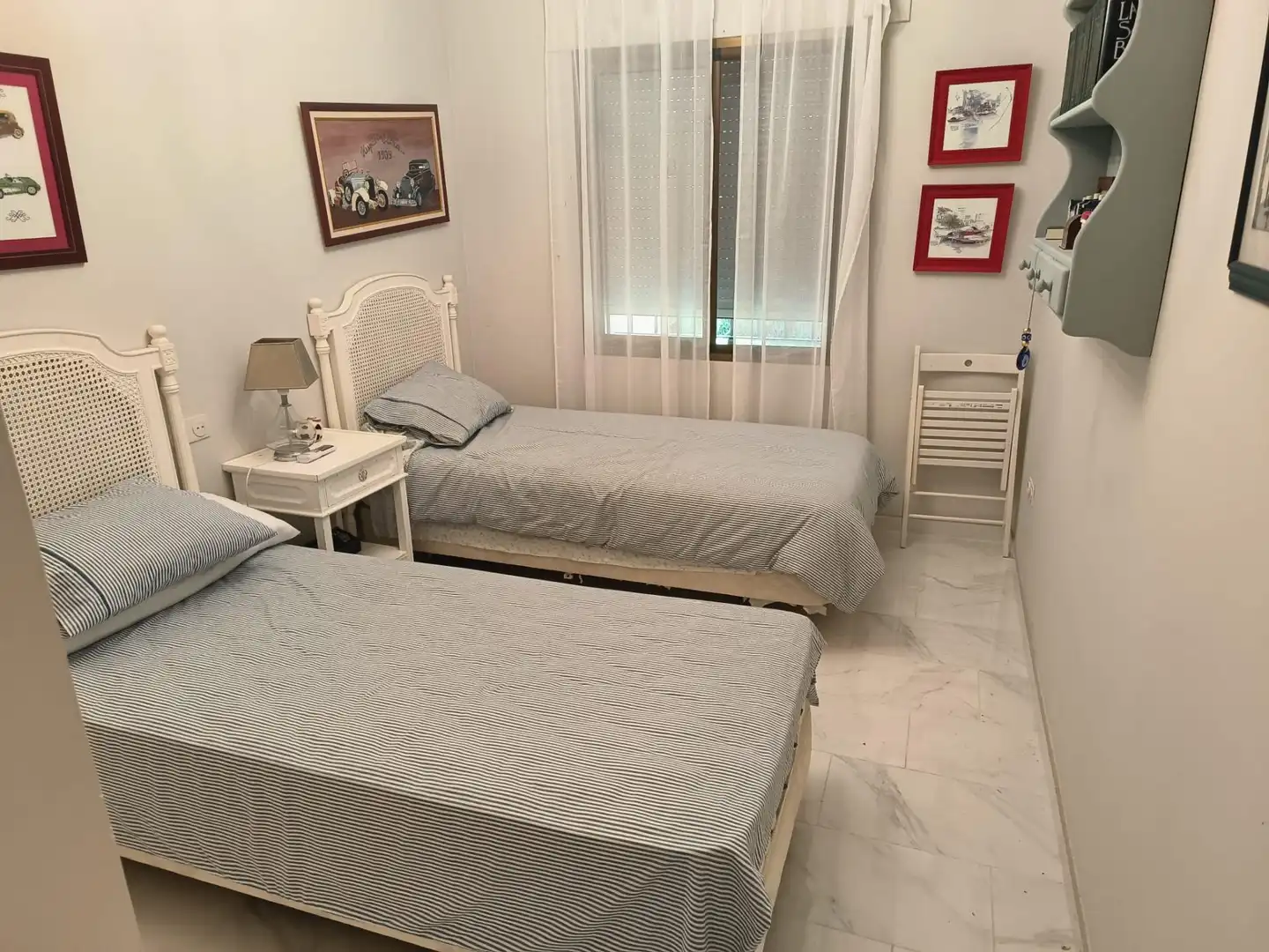 Bedroom of Houses for rent in El Puerto de Santa María  with Air Conditioner, Private garden and Swimming Pool