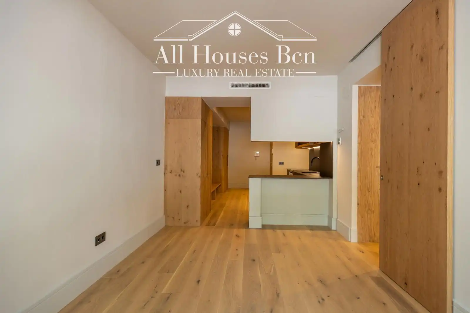 Kitchen of Flat for sale in Barcelona  with Air Conditioner, Heating and Parquet flooring